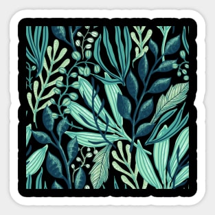 Blue Blooms - Floral Delight Sticker